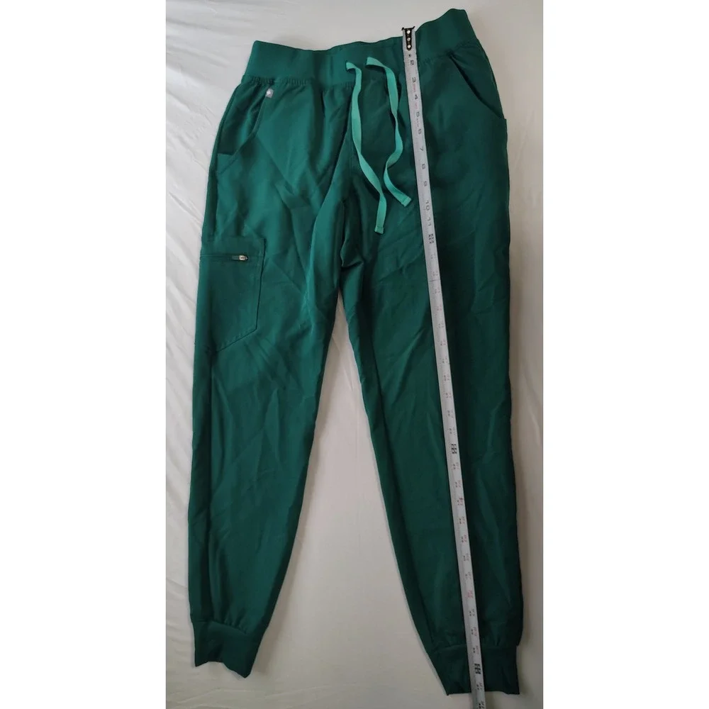FIGS Zamora Jogger Scrub Pants Hunter Green FIONx 1000208 Mens Small S